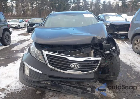 2013 Kia Sportage Ex from USA, damaged, VIN KNDPCCA24D7406495
